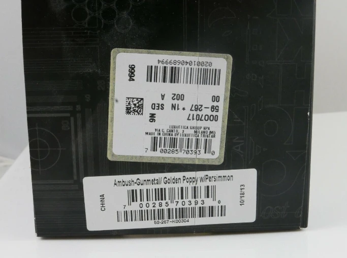 Oakley Ambush-Gunmetal / Golden Poppy W/Persimmon 3 Oakley Ambush-Gunmetal / Golden Poppy W/Persimmon – Image 3